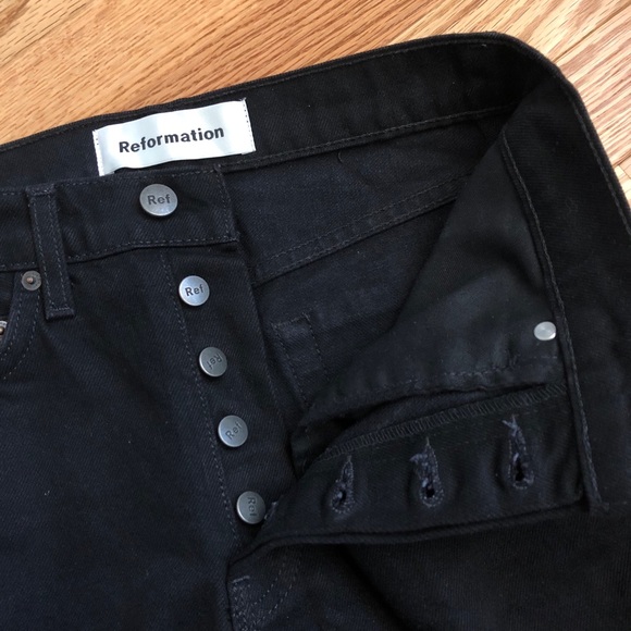 Black Reformation Jeans - Picture 2 of 6